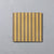 Sweet Yellow Skinny Stripe Cement Tile